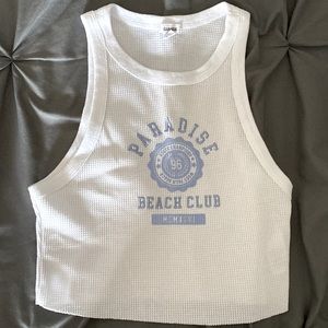 Paradise High neck tank top